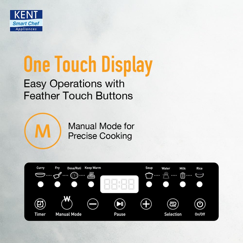 KENT Diamond Induction Cooktop 2000W