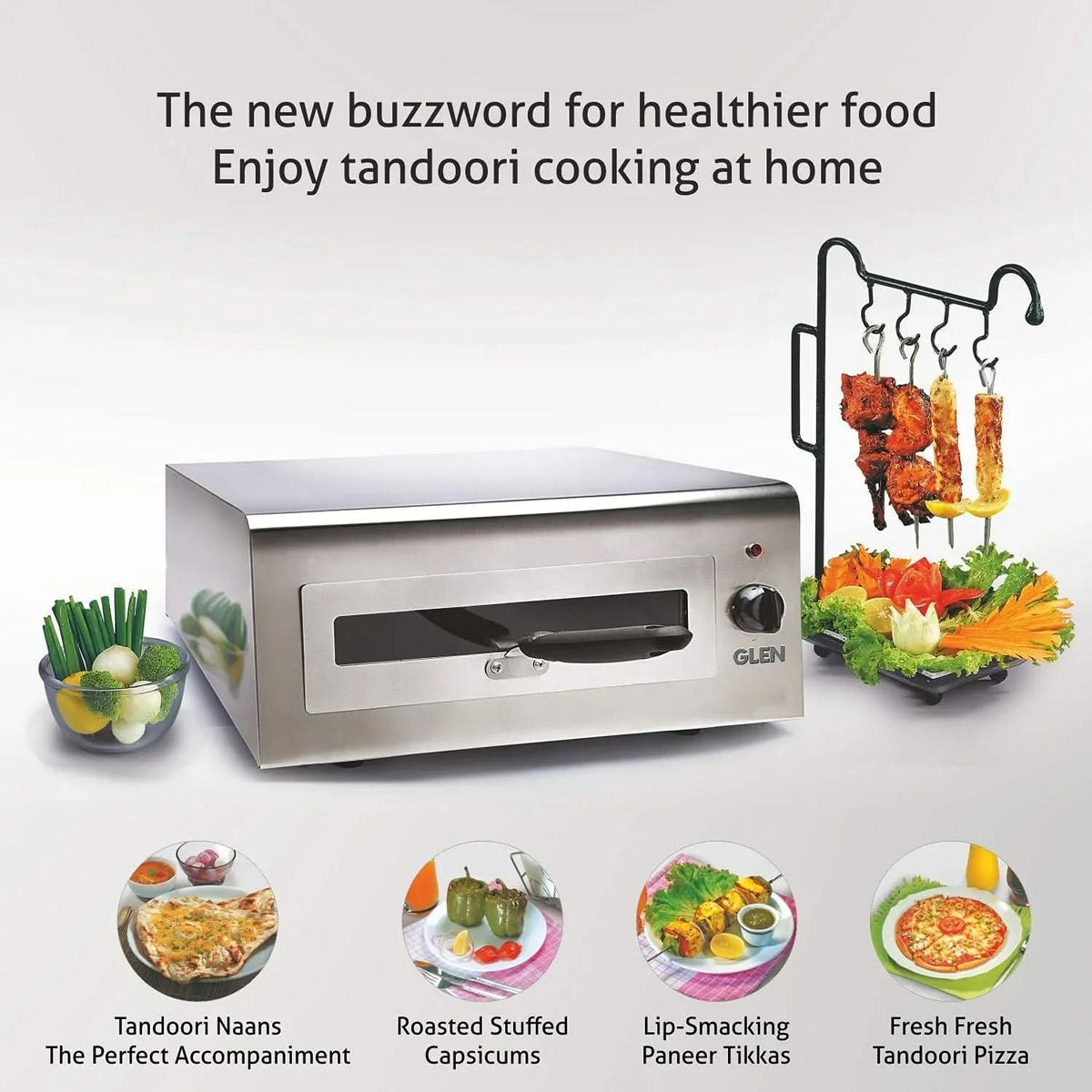 Glen Electric Tandoor Grill 1100W (SA5014)