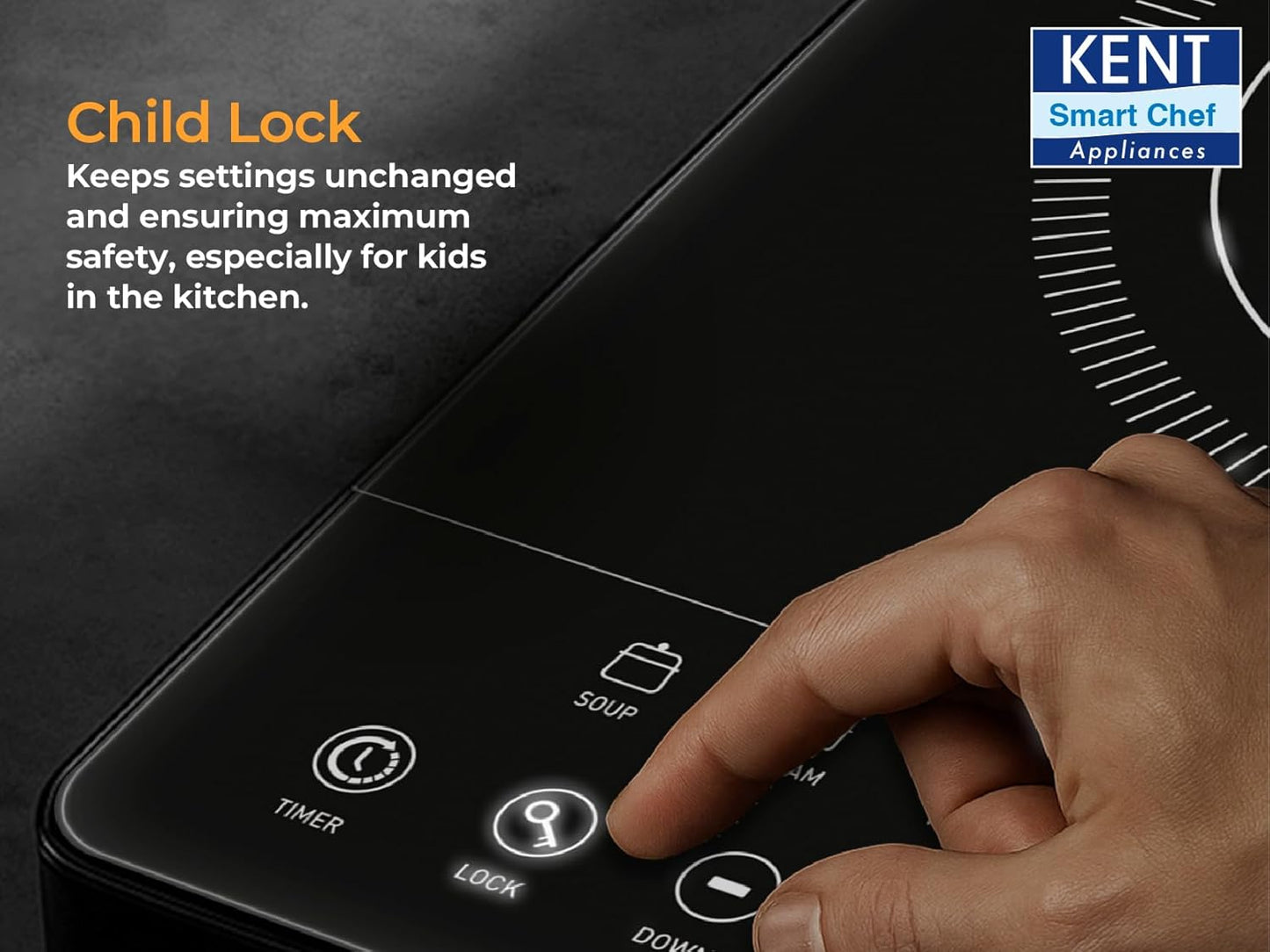 KENT Star Induction Cooktop 3000W