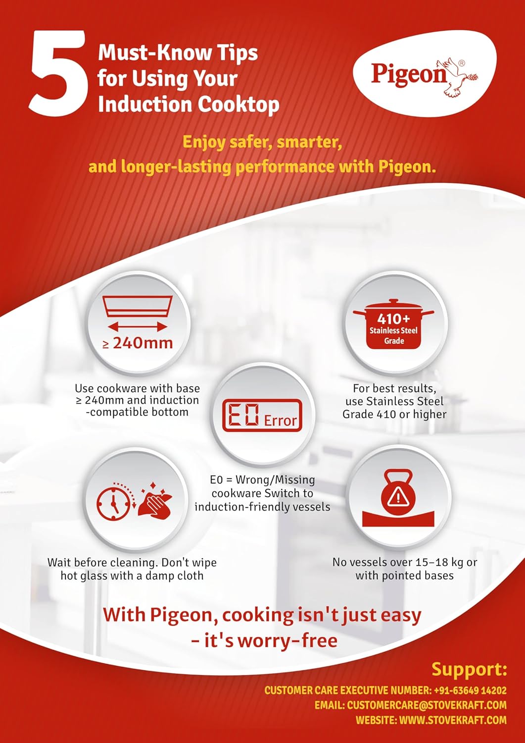 Pigeon by Stovekraft Cruise 1800 Watt