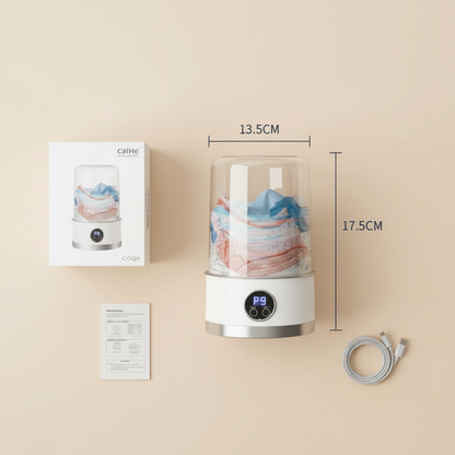 Mini Washing Machine (1L) – Compact, Powerful & Travel-Friendly!