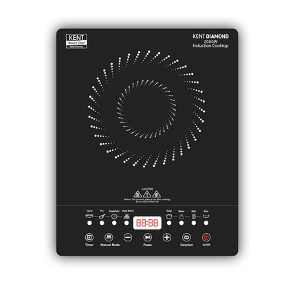 KENT Diamond Induction Cooktop 2000W