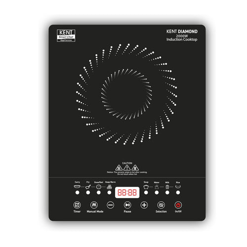 KENT Diamond Induction Cooktop 2000W