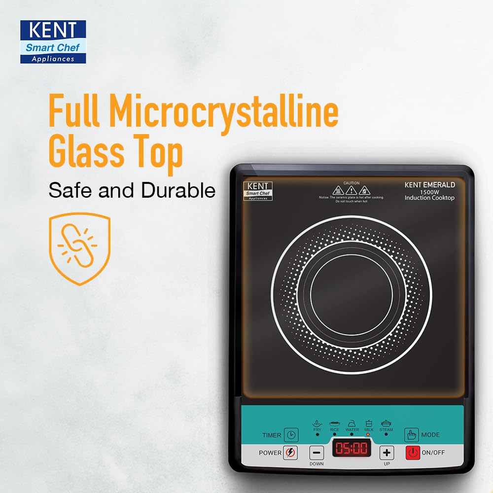 KENT Emerald Induction Cooktop 1500W