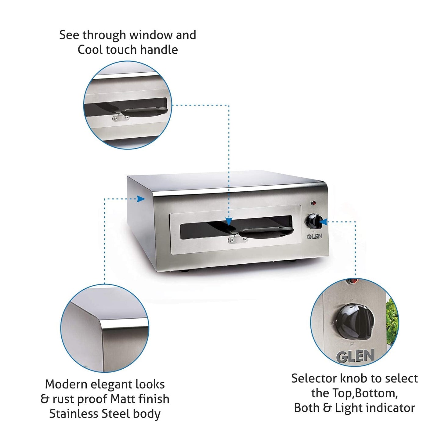 Glen Electric Tandoor Grill 1100W (SA5014)