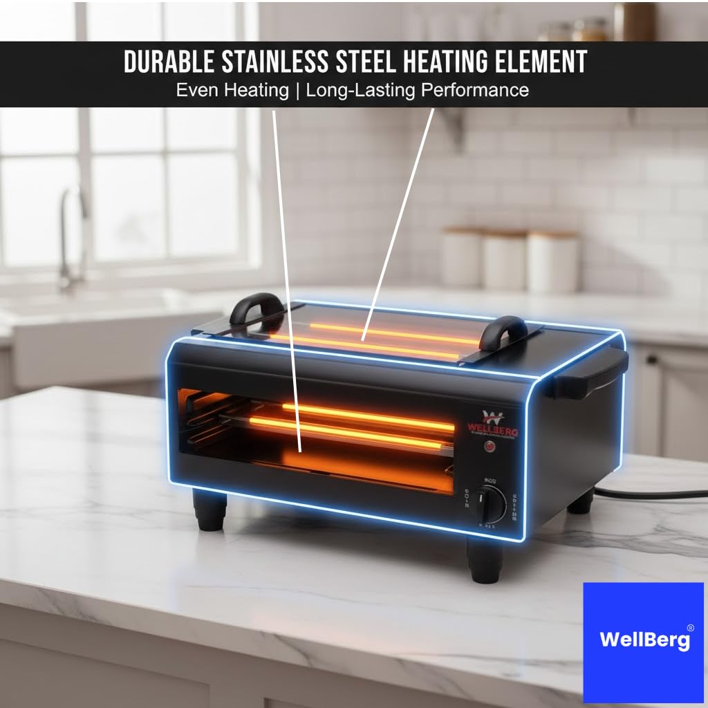 Wellberg 3-in-1 Electric Tandoor 2200W