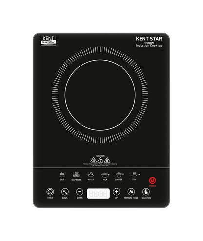 KENT Star Induction Cooktop 3000W