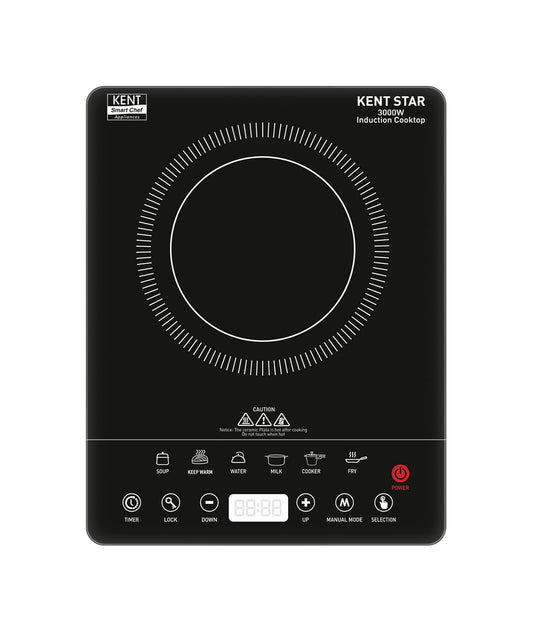 KENT Star Induction Cooktop 3000W