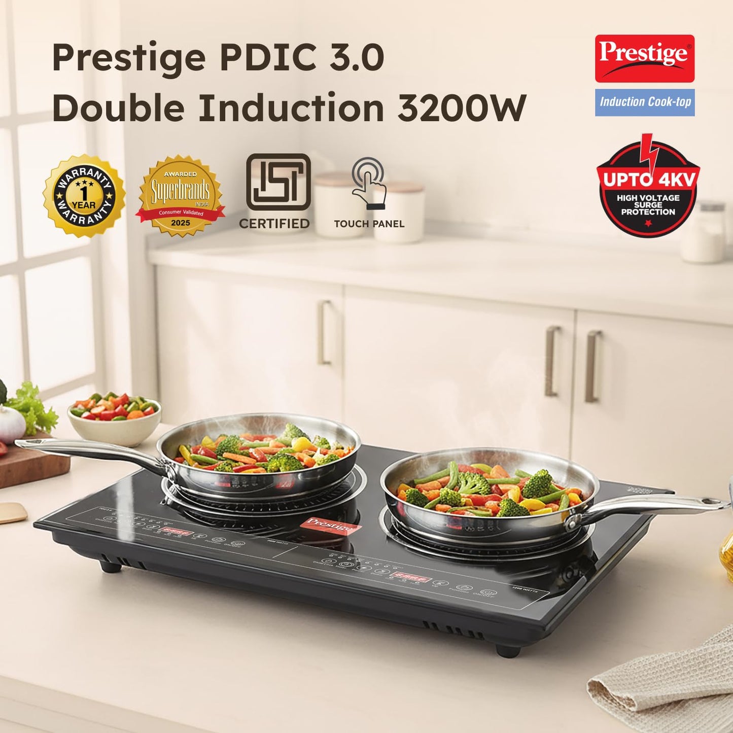 Prestige PDIC 3.0 Double Induction 3200W