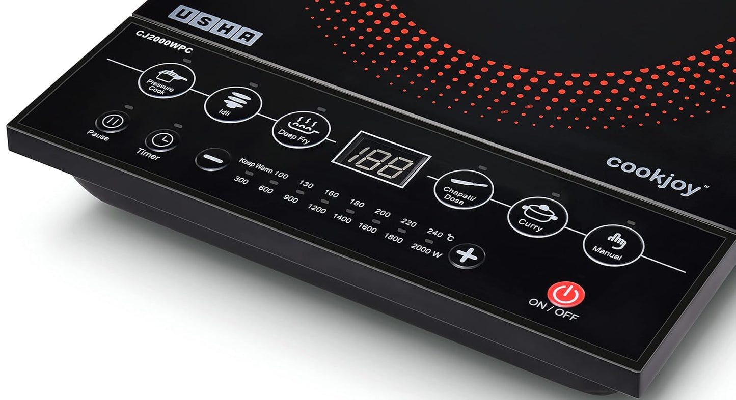 Usha Cookjoy (CJ2000WPCN) 2000 Watt Induction