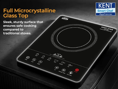 KENT Star Induction Cooktop 3000W