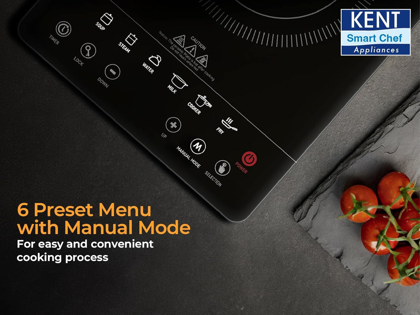 KENT Star Induction Cooktop 3000W