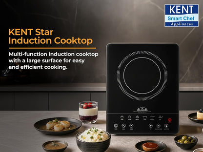 KENT Star Induction Cooktop 3000W
