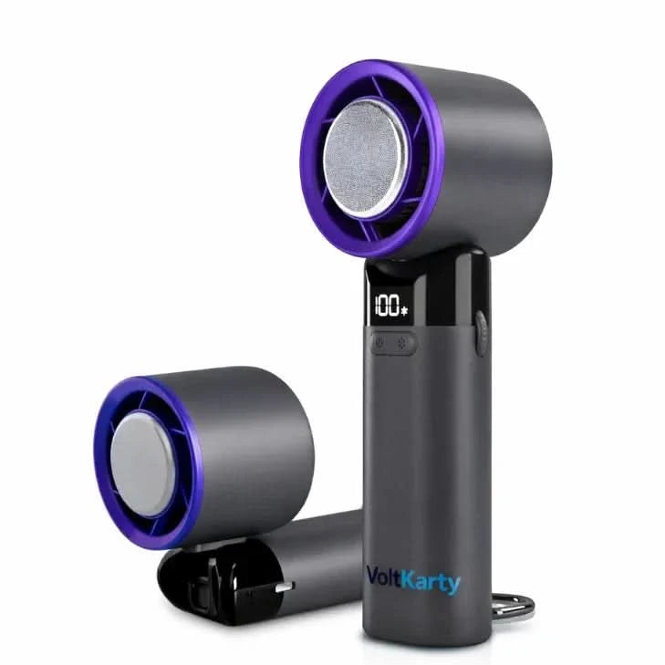 Voltkarty ChillPod Pro | Mini Handheld Fan With Ice Cooling Technology