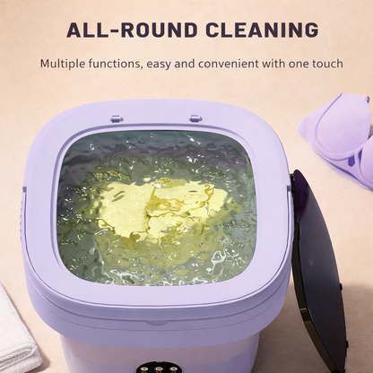 Foldable Top Load Washing Machine | 11L With Dryer