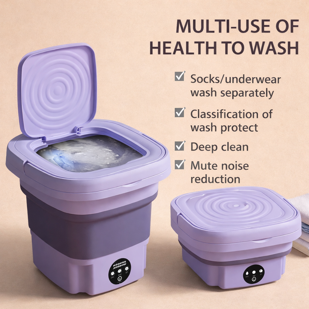 Foldable Top Load Washing Machine | 11L With Dryer