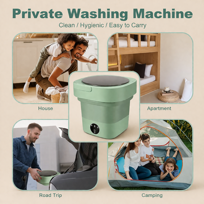 Foldable Top Load Washing Machine | 11L With Dryer