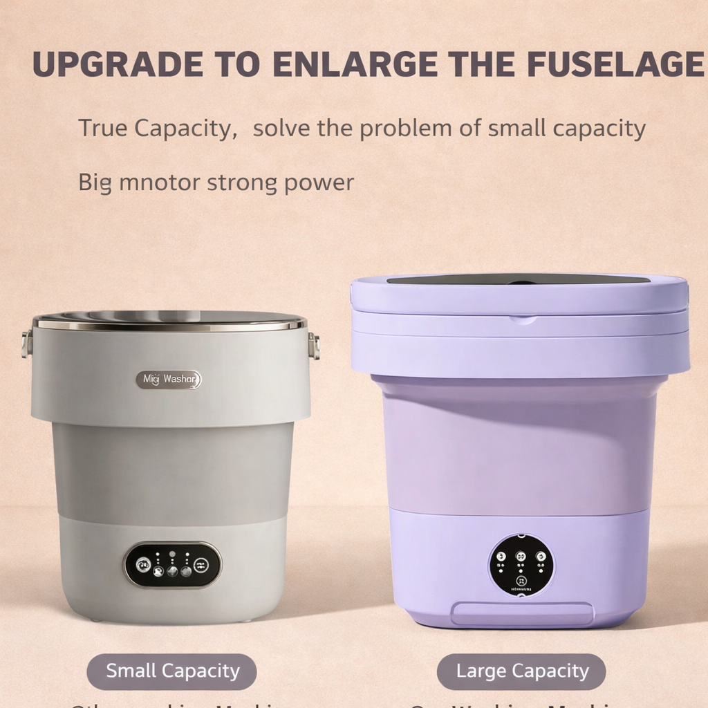 Foldable Top Load Washing Machine | 11L With Dryer