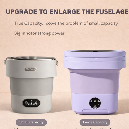 Foldable Top Load Washing Machine | 11L With Dryer